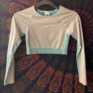Gymshark Hyper Amplify Long Sleeve Crop Top